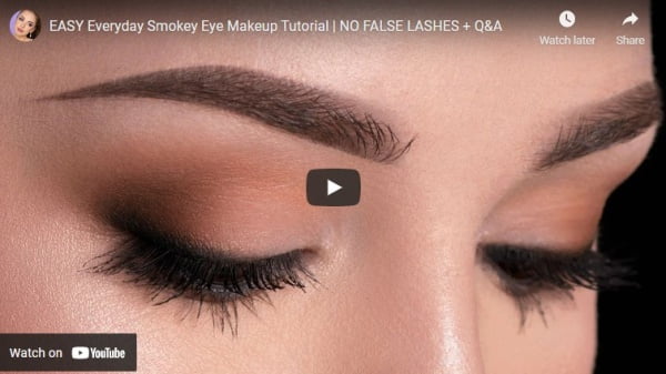 Natural Smokey Eyes Makeup