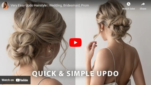 Wedding Bun Hairstyles In Chignon