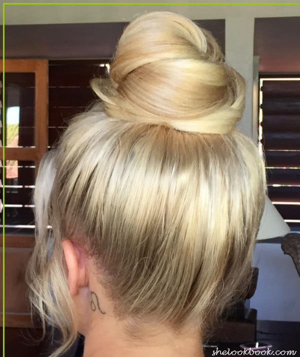 High Bun Hairstyle For School Shelookbook Is A Women’s Platform