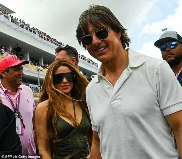 Tom Cruise And Shakira Going To Watch The Formula 1 Race In Miami