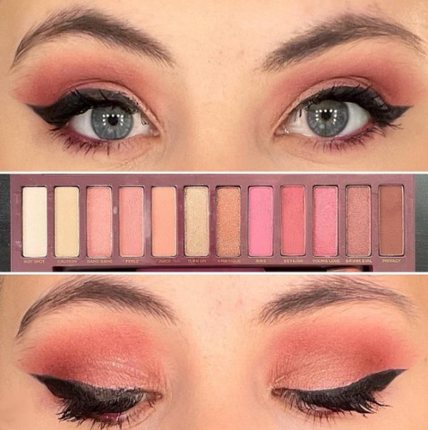 Eye Makeup With The Slogan Palette 