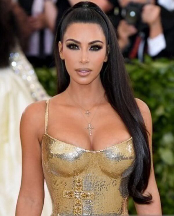 Kim Kardashian Ponytail