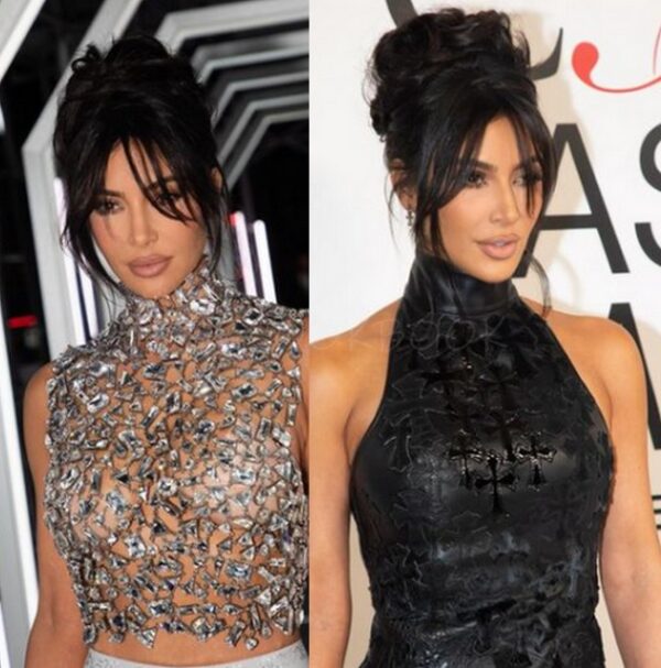 Kim Kardashian Updo