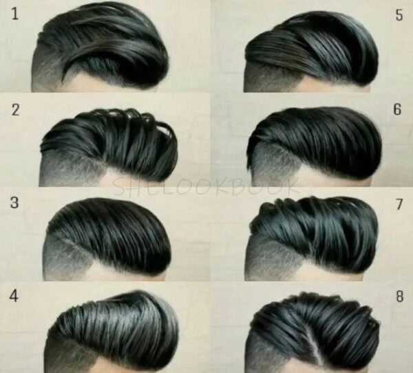 Haircut For Boys, Modern Pompadour Long Top How To Style