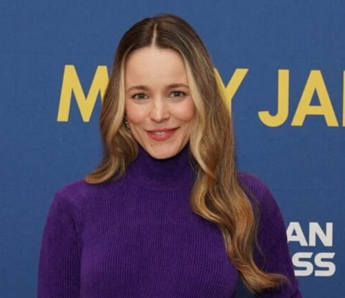 Rachel Mcadams Turtleneck Top With A Plunging Backless Shelookbook Is A Women’s Platform