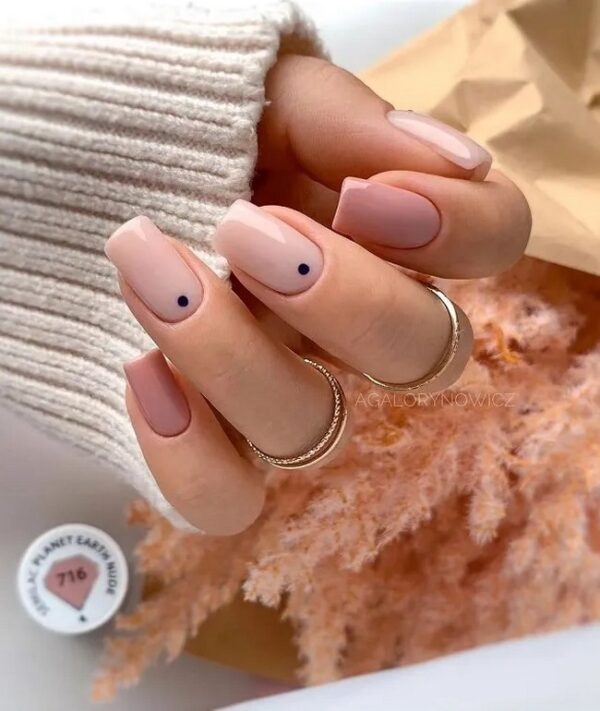 Short Nail Trends Spring, Manicure Minimalist Nail Art