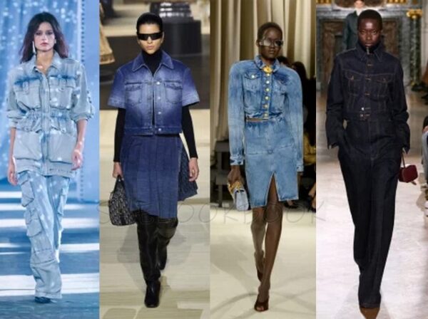 The Total Denim Dresses Seen At Fashion Week Shelookbook Is A Women’s Platform