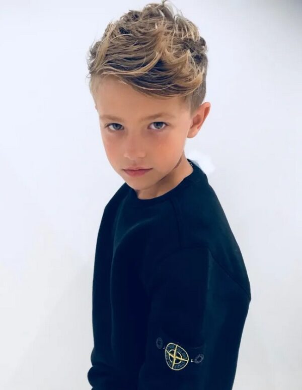 Long Haircuts For Boys, Top Quiff, Choppy Tousled Effect