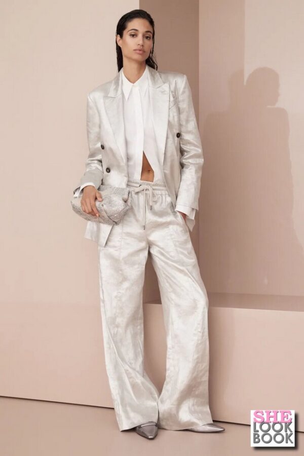 Silver-Dressing-Coat-With-White-Shirt-Handbag-Silver-Sandals-Fashion-Show-By-Brunello-Cucinelli-6303232-1513727