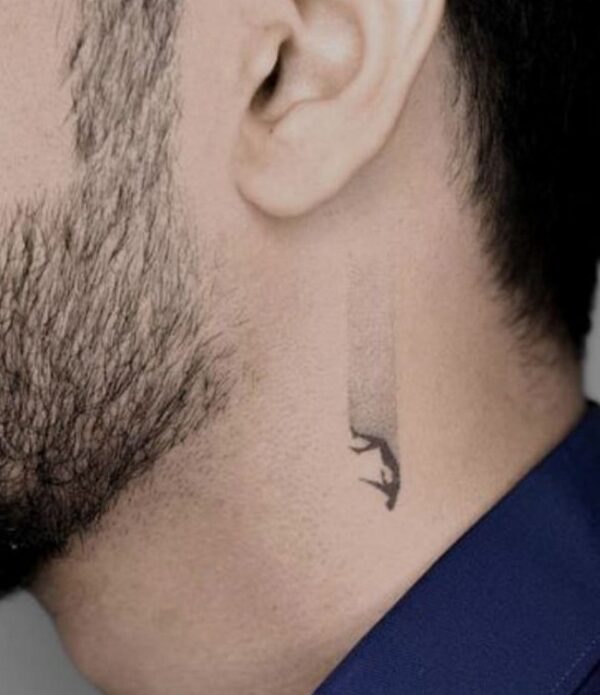 Men'S Neck Tattoo