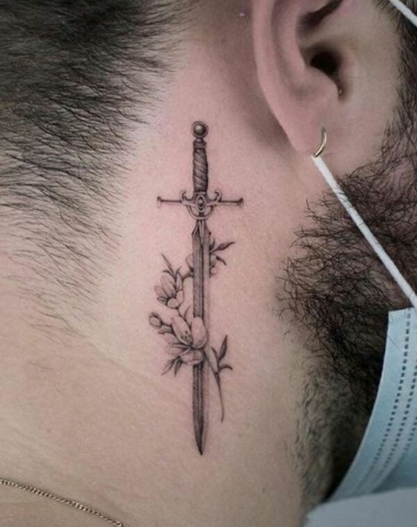 Floral-Sword-Neck-Tattoo-For-Men-4733510-2816079