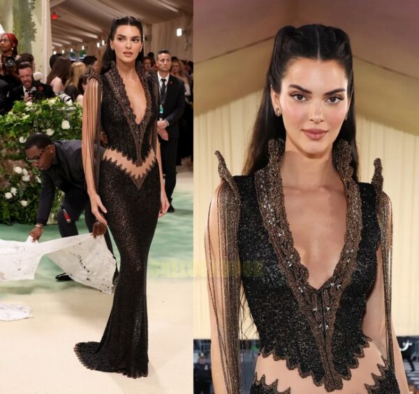 Kendall-Jenner-In-Sparkling-Black-Cut-Out-Dress-Hairstyle-And-Makeup-Met-Gala-7709719-1437806