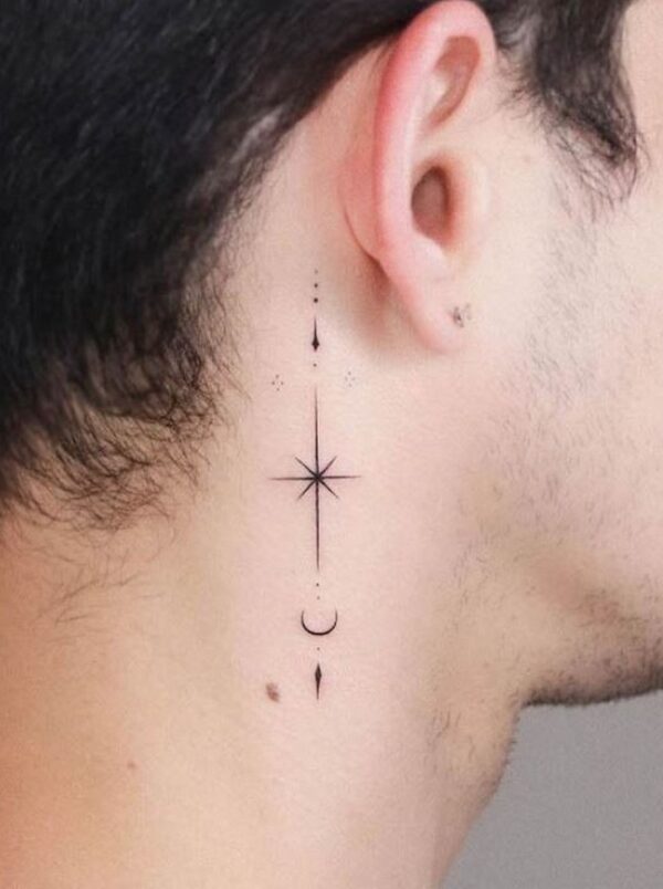 Men'S Neck Tattoo, Minimalist-Astral-Neck-Tattoo-For-Men-4519649-1222489