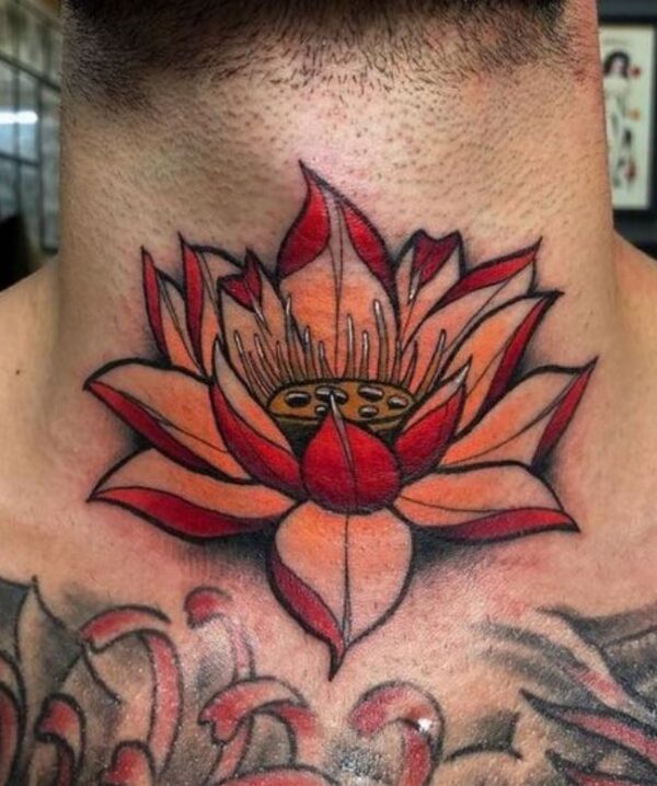 Neck-Tattoo-With-Lotus-Flower-For-Men-2005914-7641896