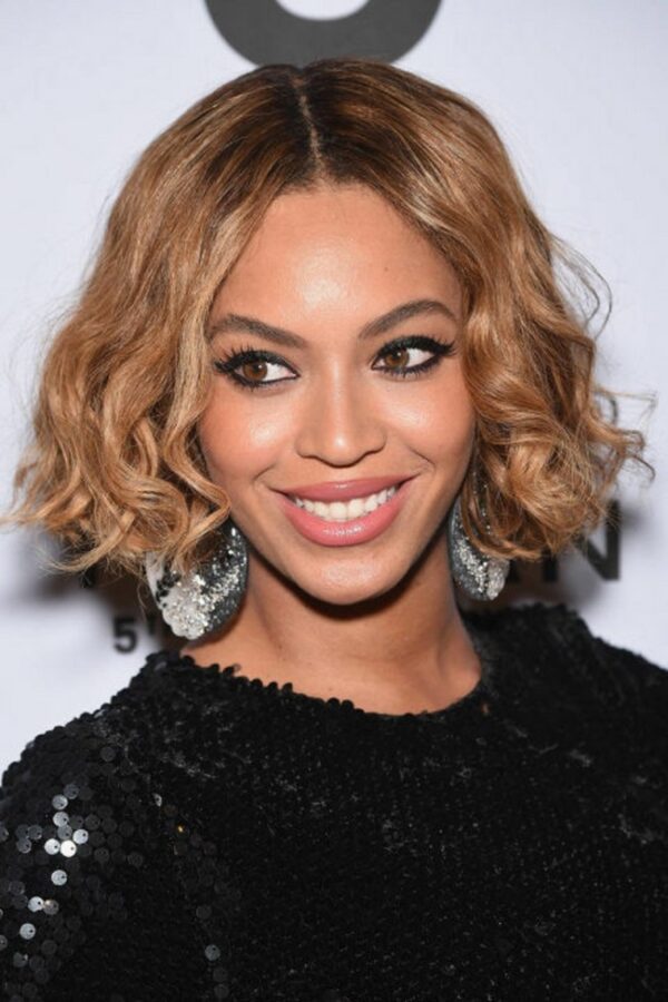 Beyoncé'S Curly Hair Color Cut, Short Hair Idea