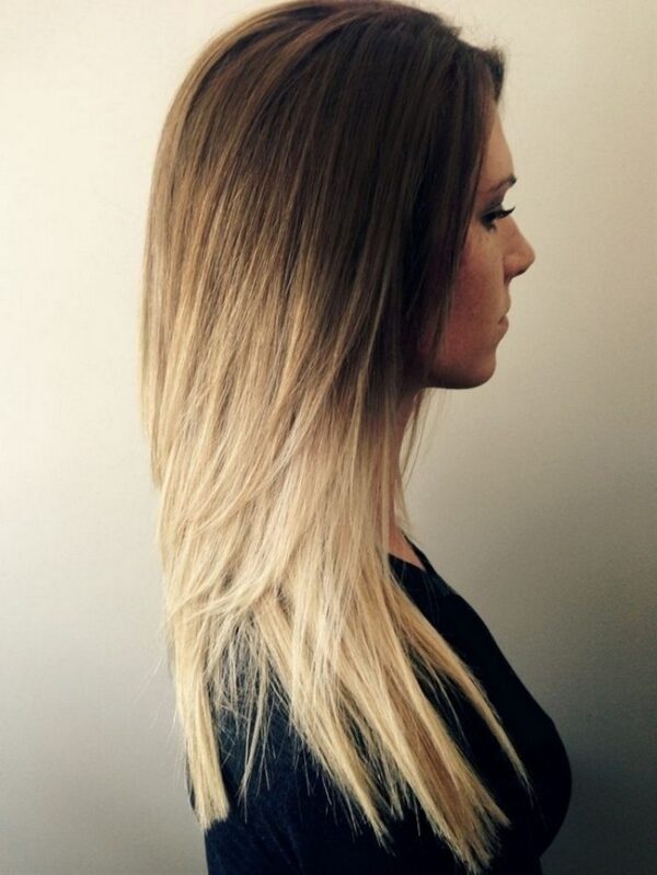 Medium Length Ombre Hair