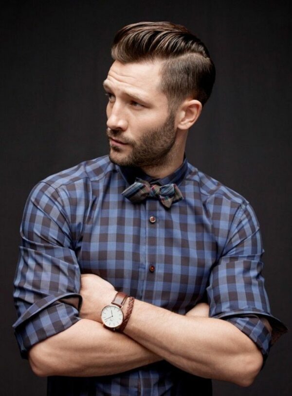 Man Trendy Cut Stylish Look Shirt Idea Modern Outfit Fall