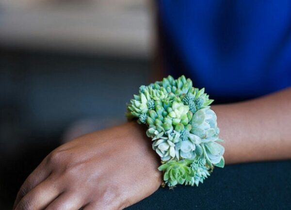 Modern Trendy Plant Bracelet Idea