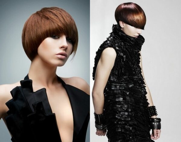 Trendy Bowl Cut Women Hair Cutting Idea