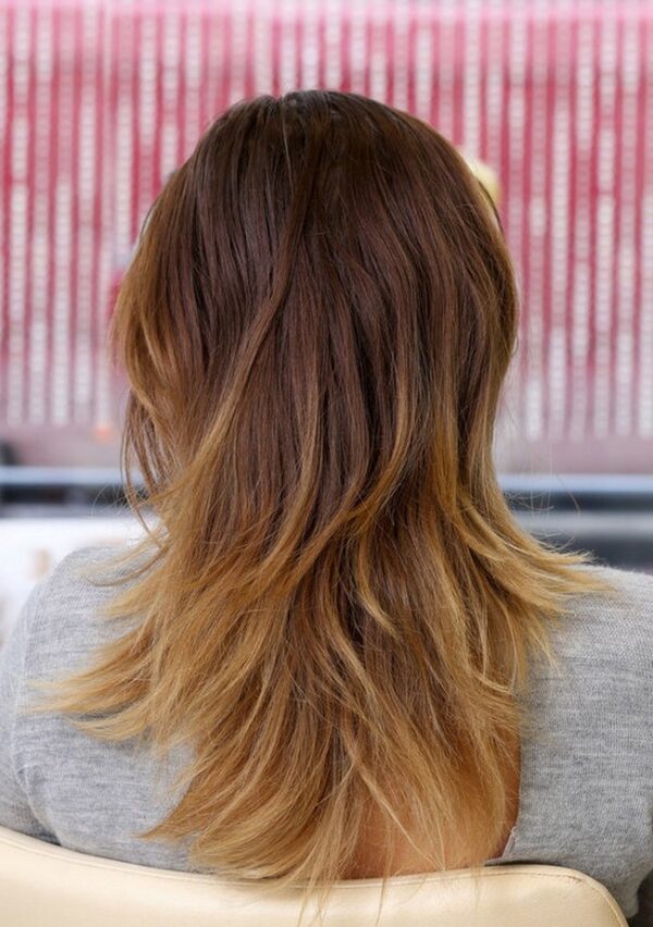 Women'S Cut Coloring Ombre Hair