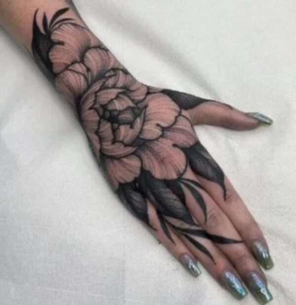 A Black Rose Tattoo