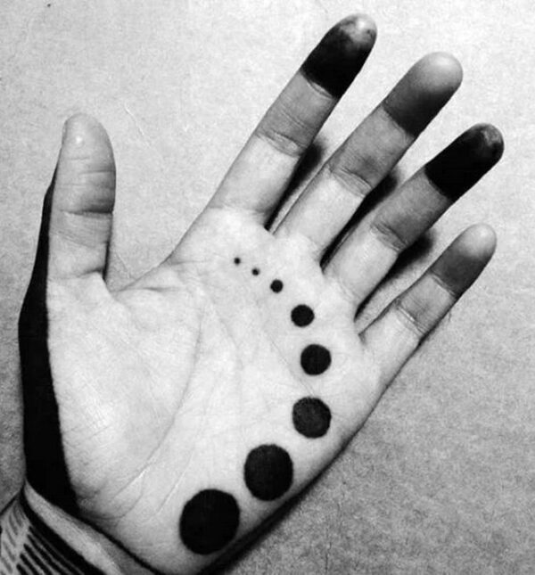 Black Circles Tattoo