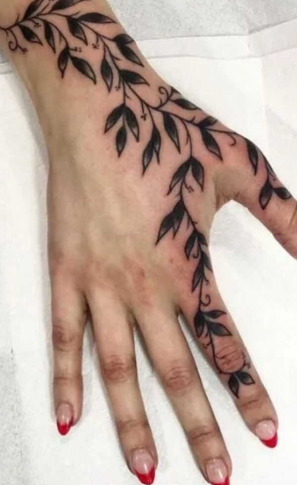 Climbing Plants Tattoo