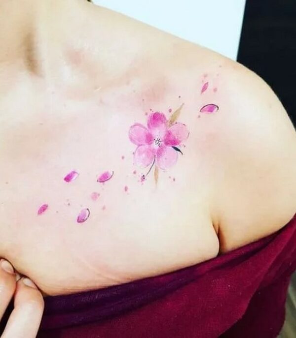 Flower &Amp; Petals Tattoo