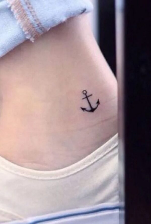 Marine Anchor Tattoo