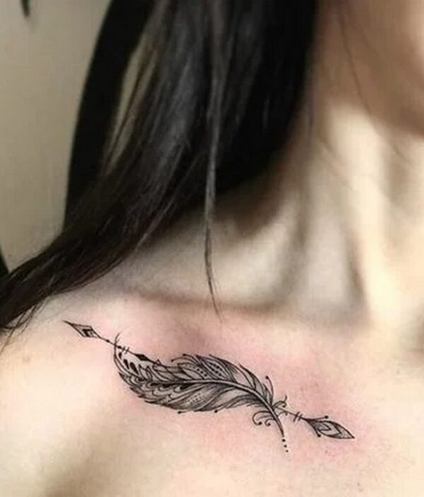 Quill And Arrows Tattoo