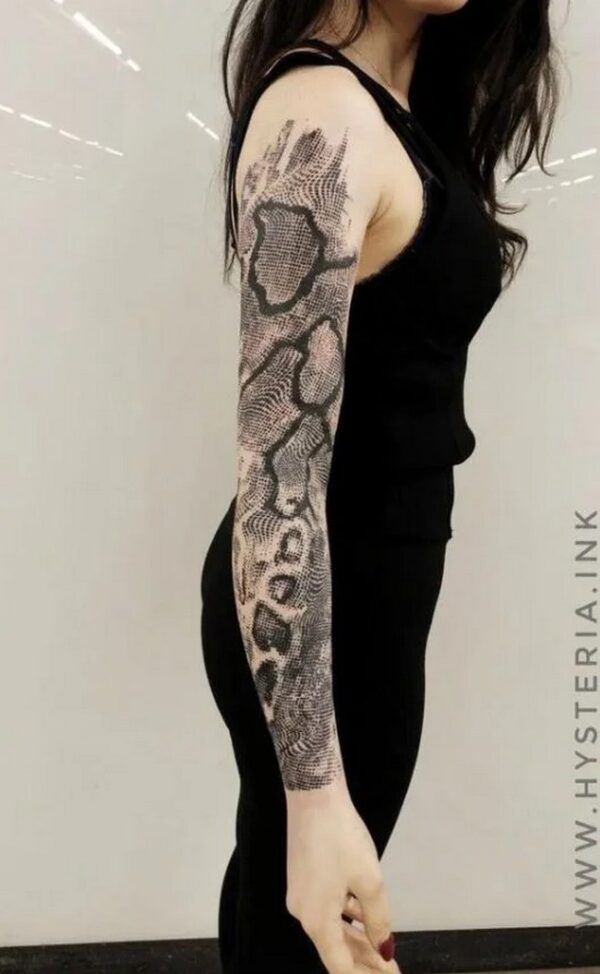 Snake Skin Sleeve Tattoo Shelookbook Is A Women’s Platform