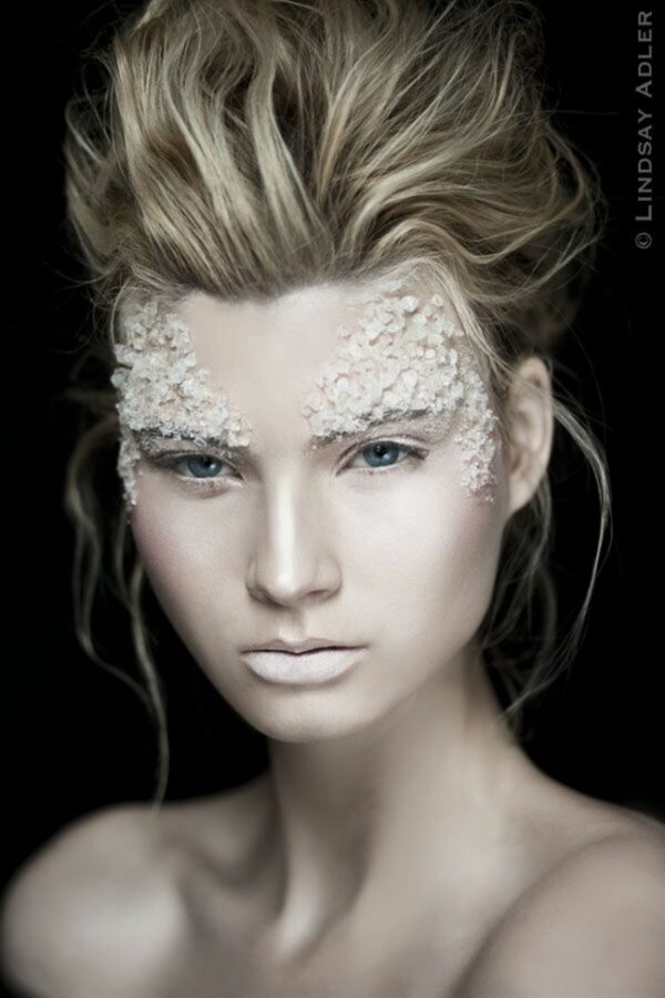 Makeup Design Make Up Artist'S Original Idea Blond Hairstyle